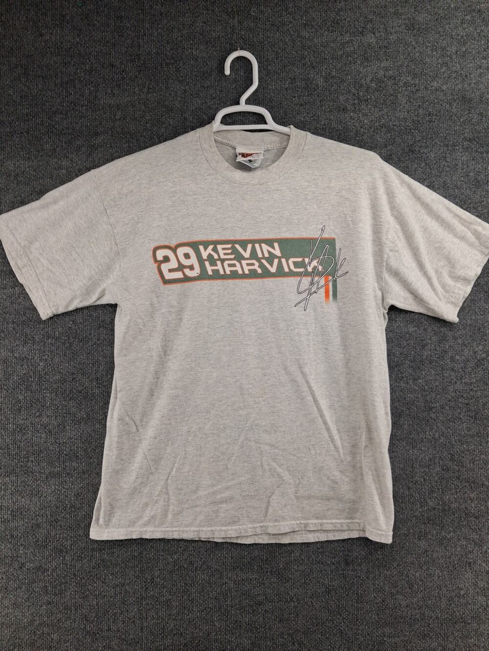 Vintage Nascar Kevin Harvick 29 T Shirt Mens Large Short Sleeve Winners Circle